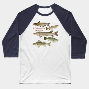 Fisherman's gifts, fishing, wildlife, fish, design Baseball T-Shirt